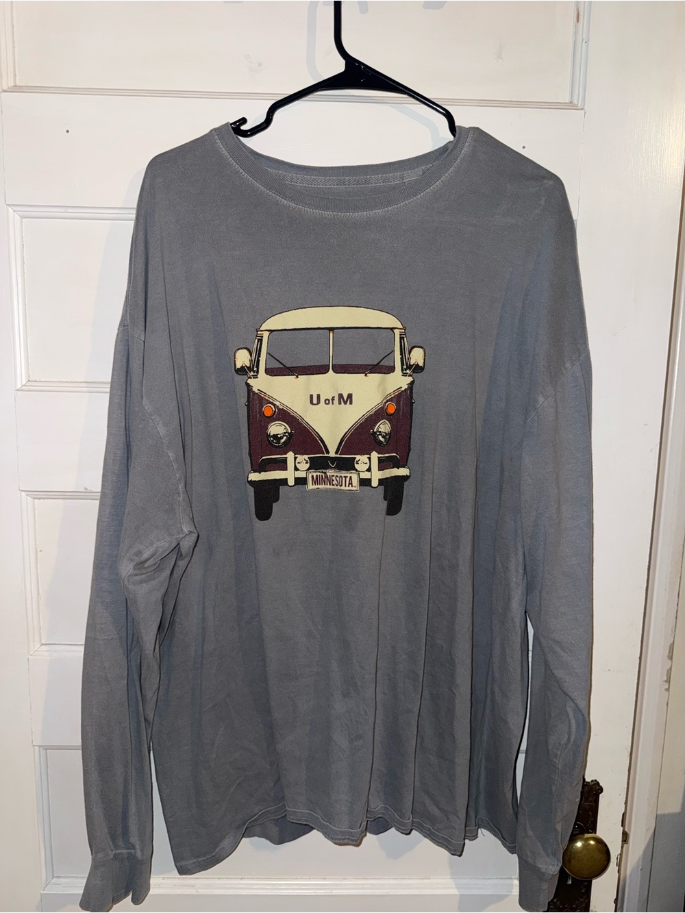 Blue 84 Heather Gray Crewneck Tee with Subtle Inner Logo